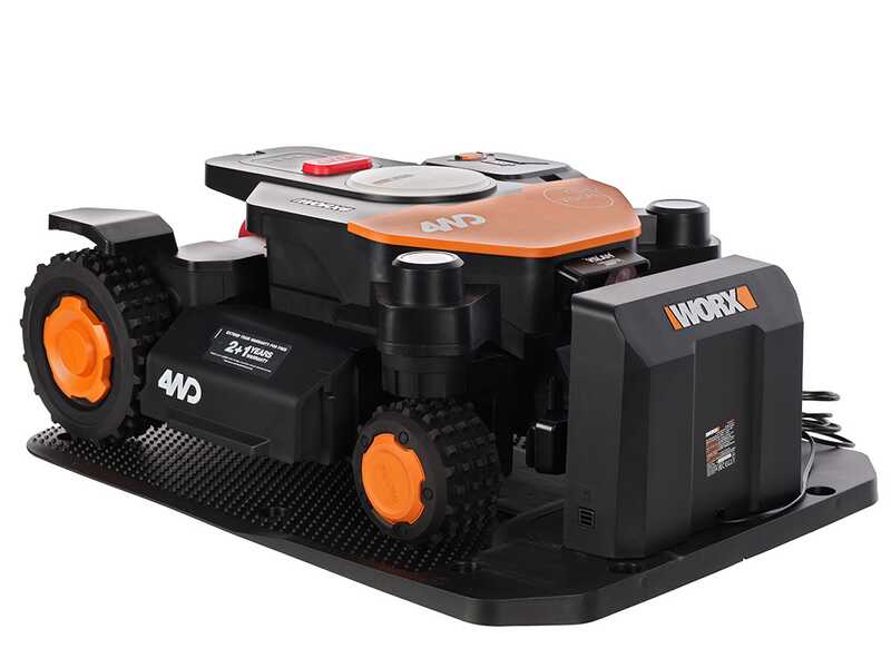 Worx Landroid Vision Cloud  WR341E  - Robot Lawn Mower  4WD  - Without Installation