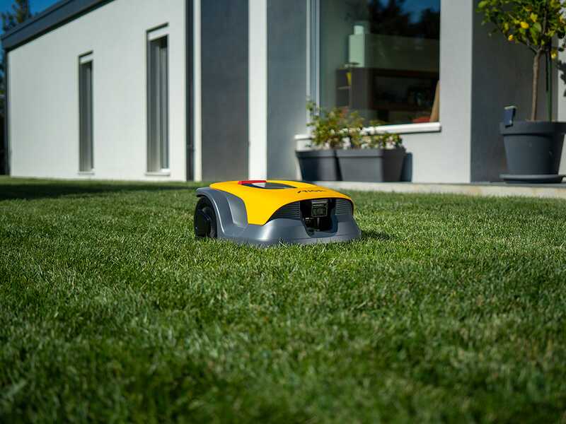 Stiga A 6v - Robot Lawn Mower - Without Perimeter Wire - With 2 Ah E-Power Battery