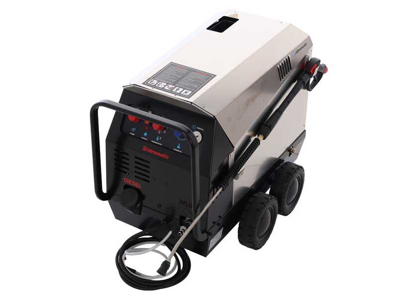 Idromatic Astra 200.15 - Three-phase Professional Hot Water Pressure Washer - 200 bar - 900 L/h
