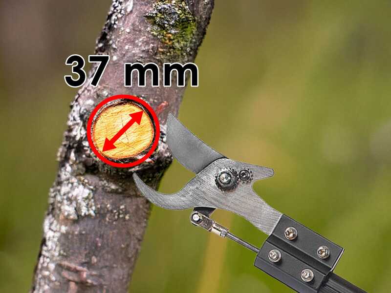 VESCO X37AF - Battery-powered Electric Shears on Pole - 90 cm - WITHOUT BATTERIES OR BATTERY CHARGER