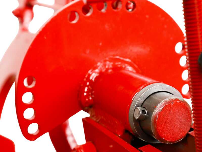 MD-05 Single Furrow Plough with Adjustable Two-bolt Attachment and Tool Bar - For 6-10HP Two-wheel Tractors