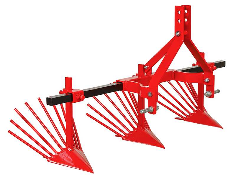 SC-T3 - Adjustable 3-tine Potato Digger - 150 cm frame - For Tractors with Three-point Hitch