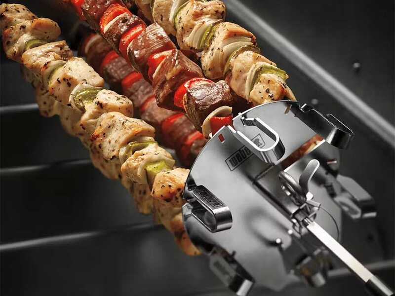 Weber Crafted Rotisserie Skewer Set