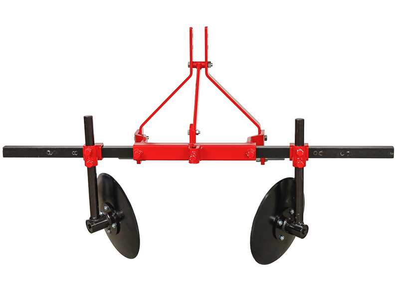 RC-T2 - Adjustable Ridger - Two Elements - Lightweight Series - 150 cm Frame - For Tractors with Three-point Hitch