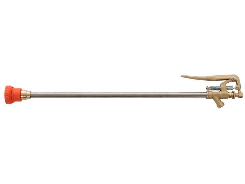 High pressure, turbo lever ceramic spray lance
