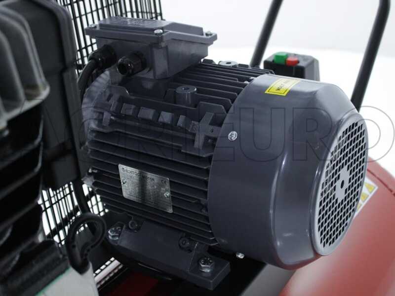 FIAC AB 300/598 - Three-phase belt-driven electric air compressor - 5.5 HP motor - 270 lt.