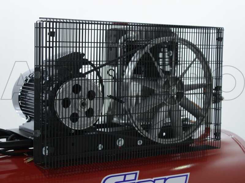 FIAC AB 300/598 - Three-phase belt-driven electric air compressor - 5.5 HP motor - 270 lt.