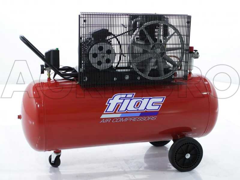 FIAC AB 300/598 - Three-phase belt-driven electric air compressor - 5.5 HP motor - 270 lt.