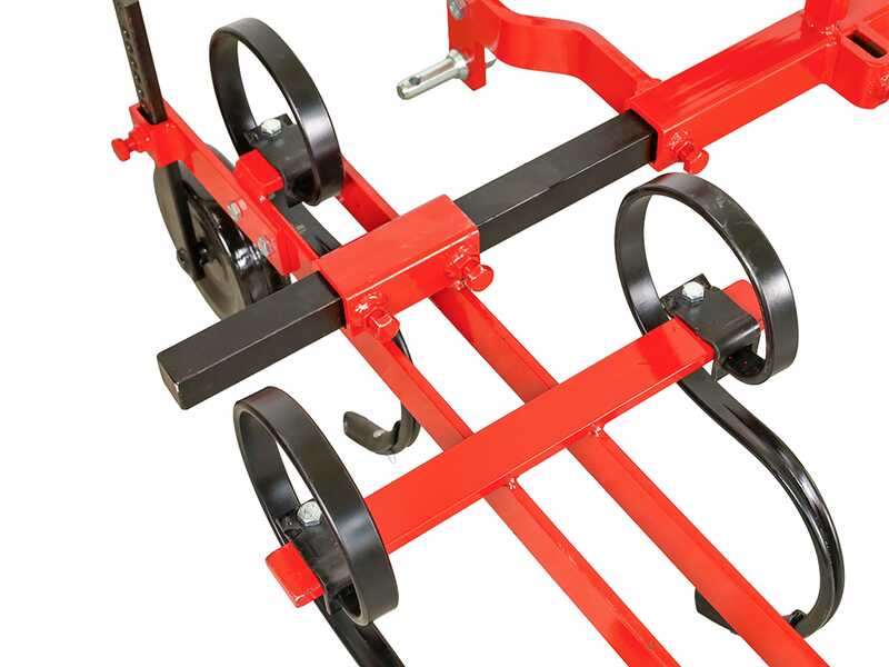 VBR-T3 - Adjustable Vibro Cultivator - 6 Tines - 150 cm Working Width - For Tractors with Three-point Hitch