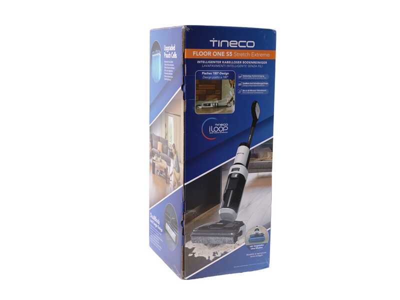 Tineco Floor One S5 Stretch Extreme &ndash; Smart Battery-powered Floor Scrubber &ndash; 3-in-1: Washes, Dries and Vacuums
