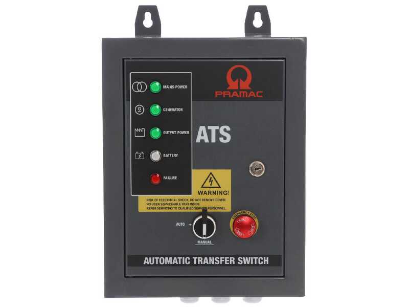 Pramac PMi 4500 - Power Generator - 4.2 kW - DC 3.8 kW Single-phase - ATS Panel Included