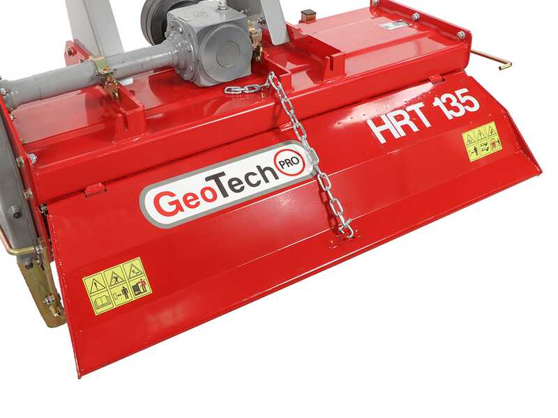 GeoTech Pro HRT-135 - Medium Series Tractor-mounted Rotary Tiller - Fixed Hitch