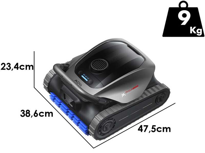 Mova Diver A10 &ndash; Battery-powered Cleaning Robot &ndash; App Control
