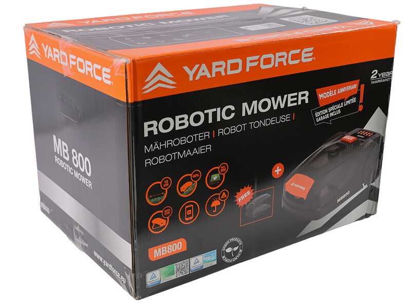 Yard Force MB400 - Robot Lawn Mower - With Perimeter Wire