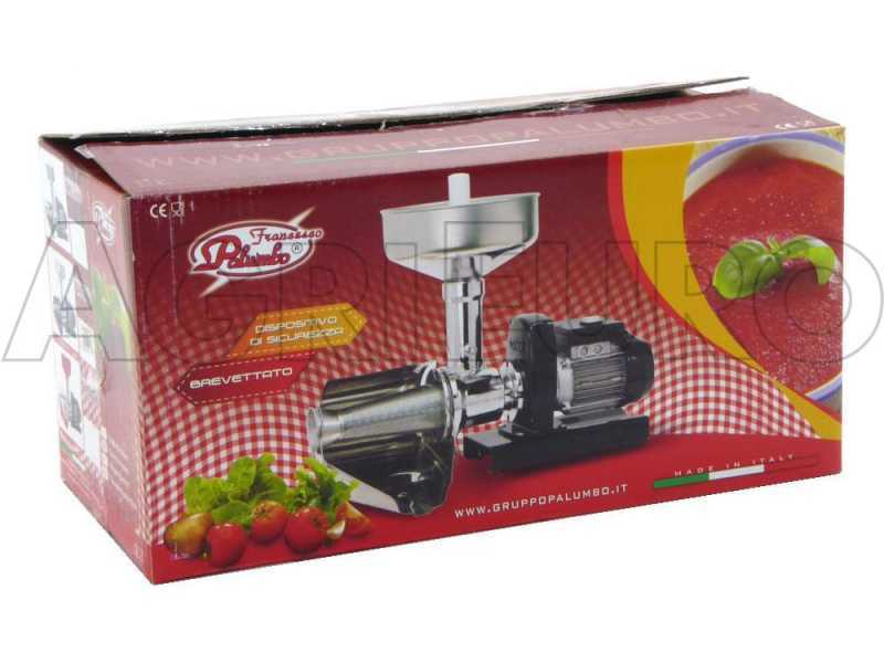 Palumbo Pavi TS INOX - Tomato Press with Bench - 335 W Electric Motor 