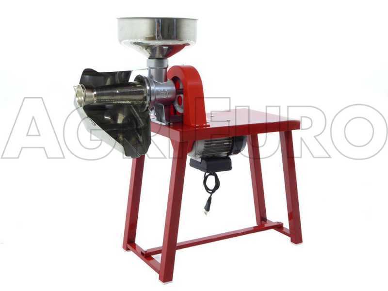 Palumbo Pavi TS INOX - Tomato Press with Bench - 335 W Electric Motor 