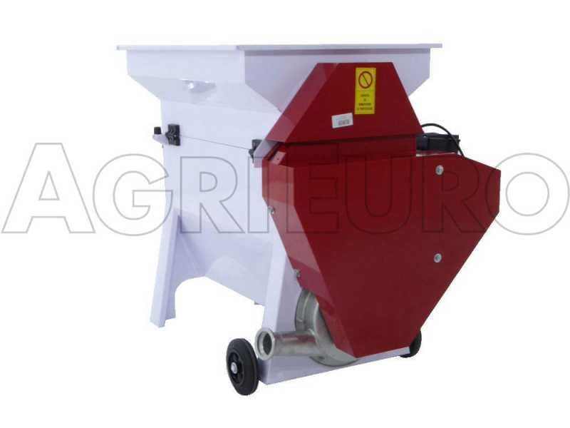 Baesso K30AP -  Electric Grape Destemmer with Centrifugal Pump and Stainless Steel Grate