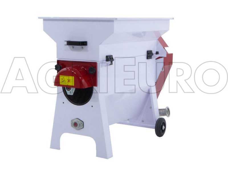 Baesso K30AP -  Electric Grape Destemmer with Centrifugal Pump and Stainless Steel Grate