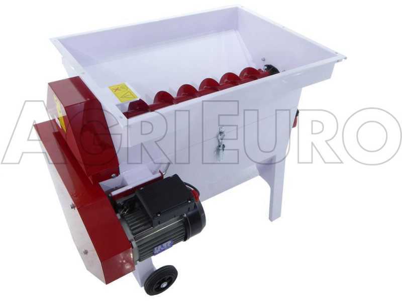 Baesso K30AP -  Electric Grape Destemmer with Centrifugal Pump and Stainless Steel Grate