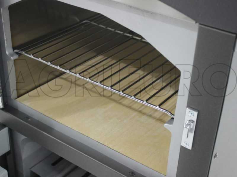 AgriEuro Premium Line Nuovo Minimus 50 Mini Inc - Built-in Wood-fired Steel Oven - 2 Cooking Floors