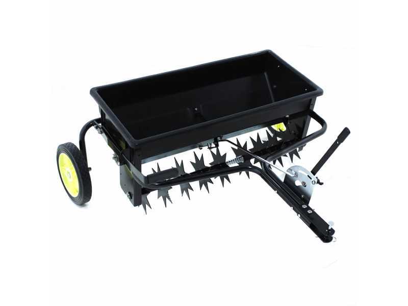 John deere hotsell spreader aerator