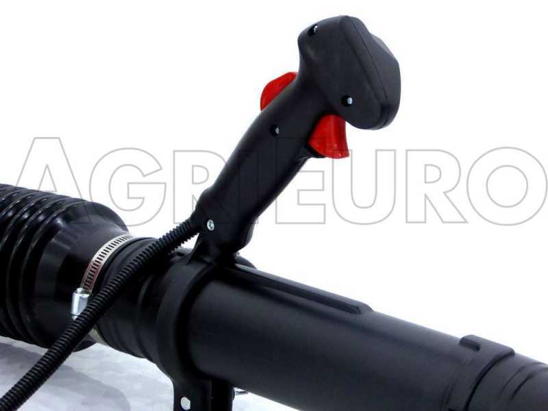 GeoTech BBP 500 Backpack Leaf Blower with shoulder harness and padded backrest
