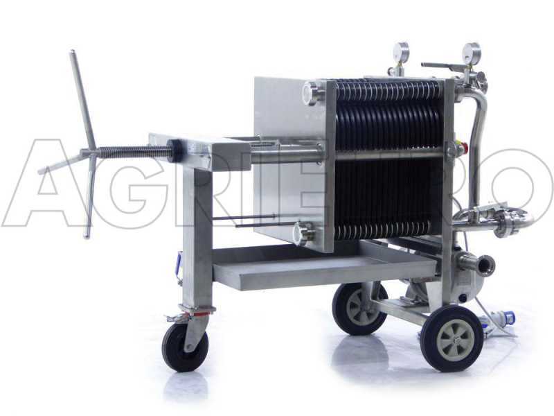 FC42 wine filter with 20 filter sheets , best deal on AgriEuro