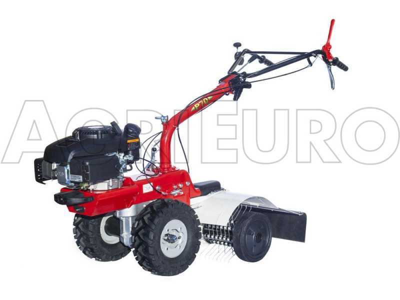 Lawn Scarifier (tow-behind detatcher) for EuroSystems P70 two wheel tractor