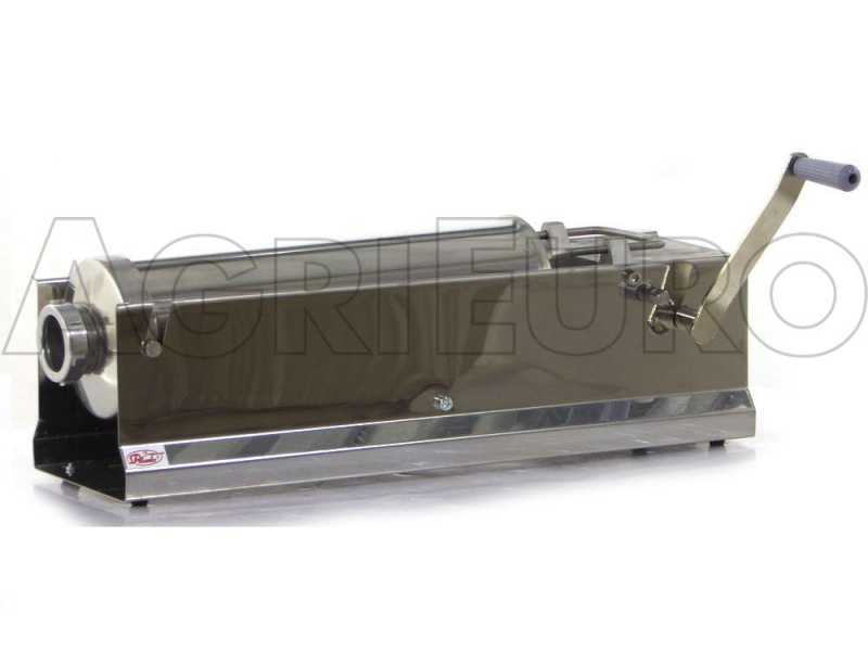 Palumbo Pavi 177 INOX - 8 Kg Manual Sausage Stuffer - 2 Speeds 