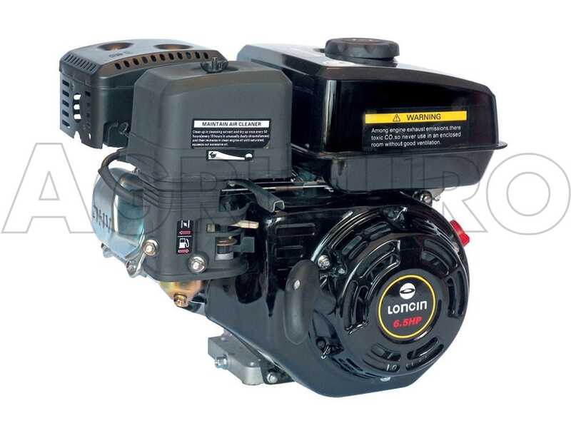 GeoTech Pro LV650 SPL Deluxe - Self-propelled petrol leaf vacuum-garden shredder - Loncin 6.5 HP