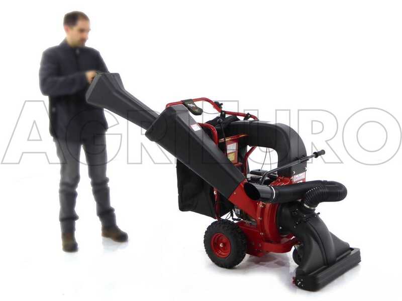 GeoTech Pro LV650 SPL Deluxe - Self-propelled petrol leaf vacuum-garden shredder - Loncin 6.5 HP