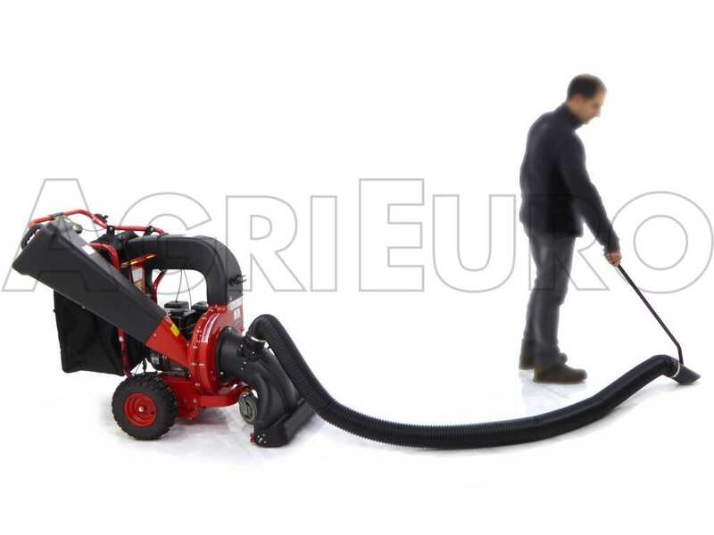 GeoTech Pro LV650 SPL Deluxe - Self-propelled petrol leaf vacuum-garden shredder - Loncin 6.5 HP