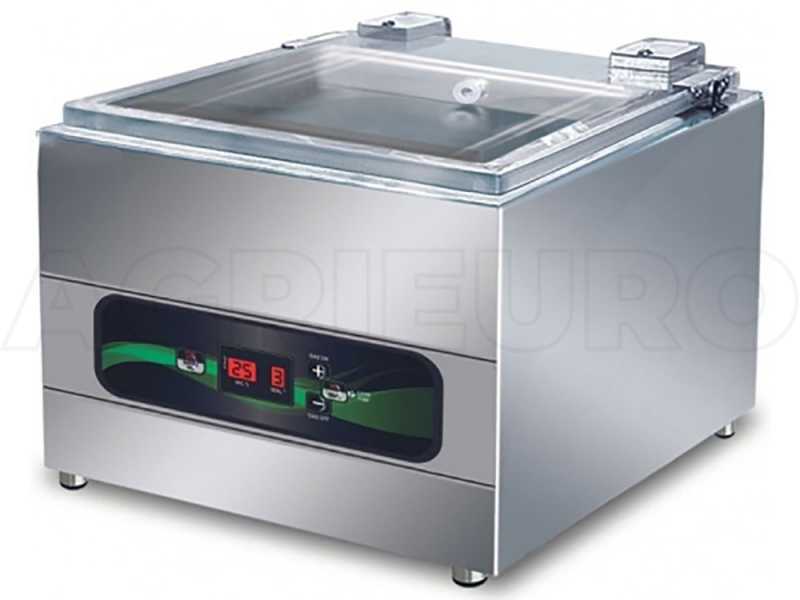 Euro 3000 Inox Chamber Vacuum Sealer - 25 cm Sealing Bar