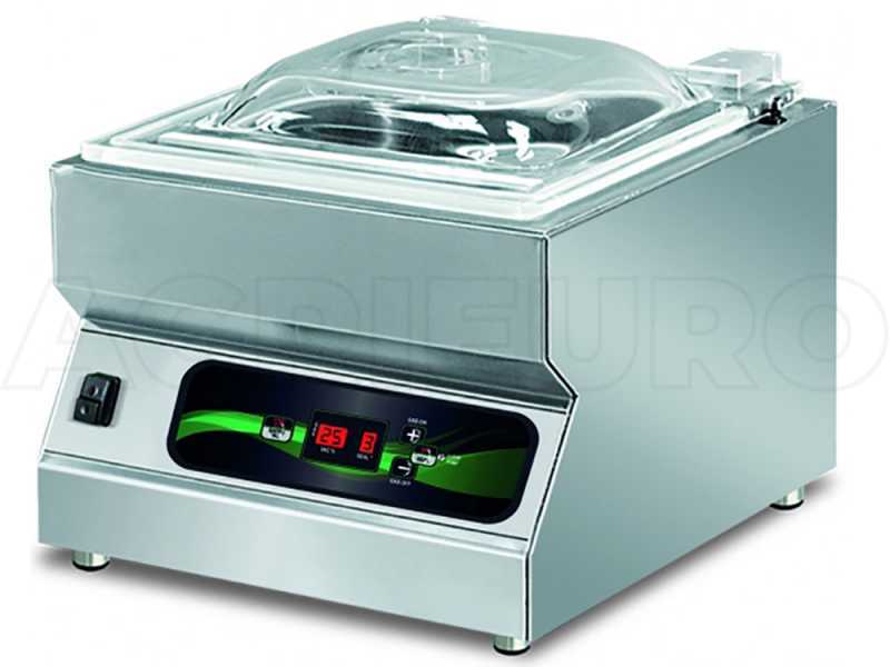 Euro 3100 Pro Inox Chamber Vacuum Sealer. Stainless Steel Body, 30 cm Sealing Bar