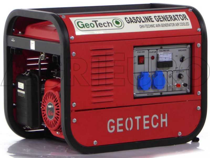 GeoTech GGSA3000 - 2.7 kW Power Generator with AVR - DC 2.5 kW Single-phase