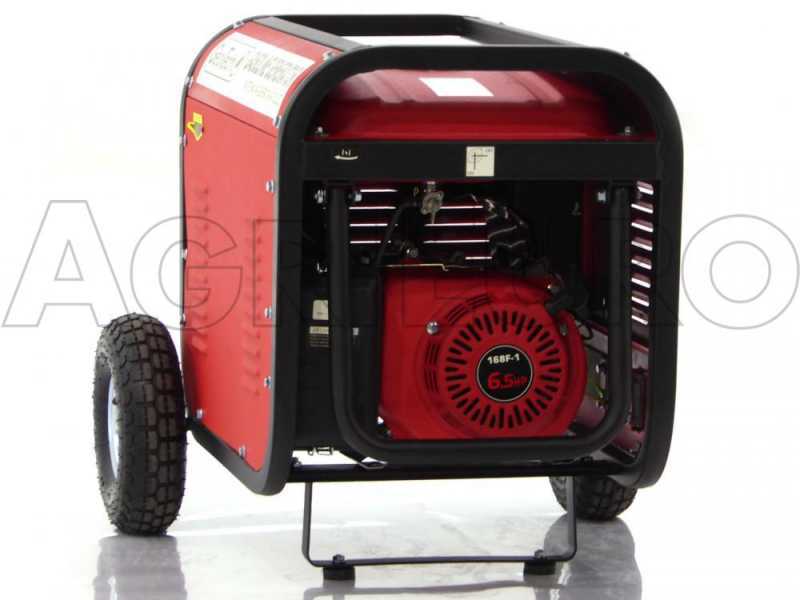 GeoTech GGSA3000 - 2.7 kW Wheeled Power Generator with AVR - DC 2.5 kW Single-phase