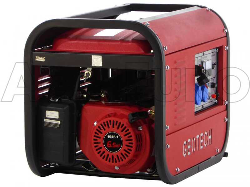 GeoTech GGSA3000ES - 2.7 kW Power Generator with AVR and Electric Start - DC 2.5 kW Single-phase