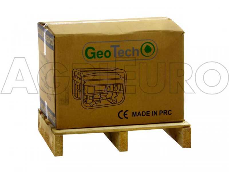 GeoTech GGSA3000ES - Wheeled power generator with AVR and electric start 2.7 kW - DC 2.5 kW Single phase