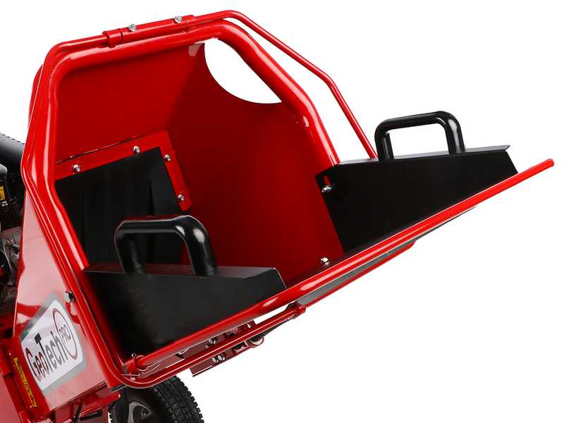 GeoTech-Pro PCS70L - Professional petrol garden shredder - Loncin 7 HP engine