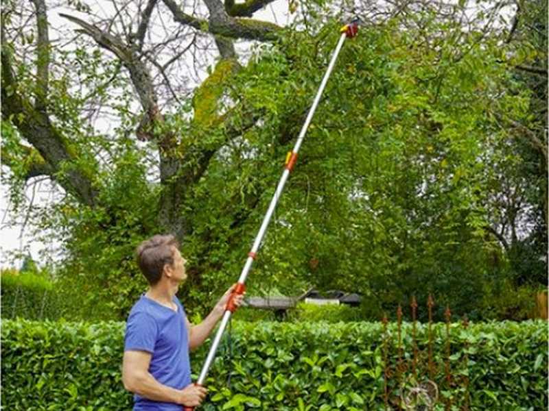 Wolf Garten RR 400 T - Professional telescopic pruning shear - 220/400cm shaft - &Oslash; 32 mm