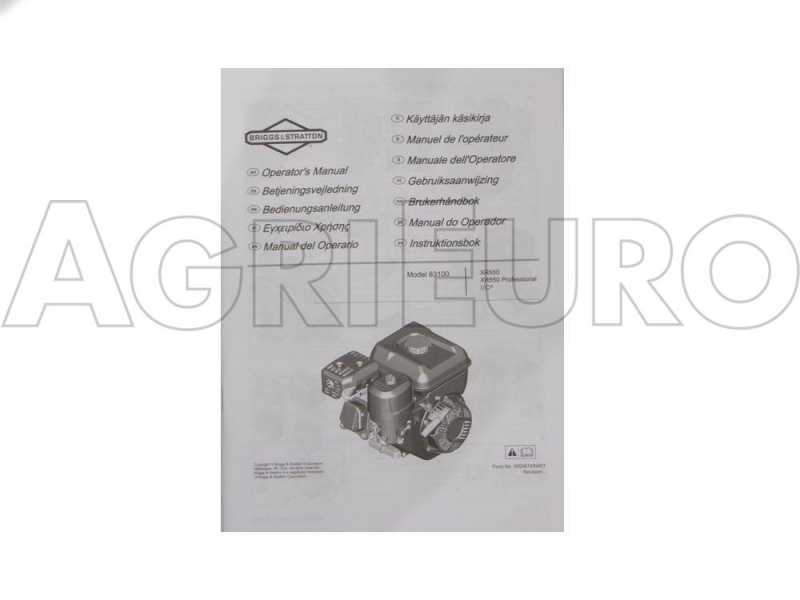 Wolf 5.5 shop hp engine manual