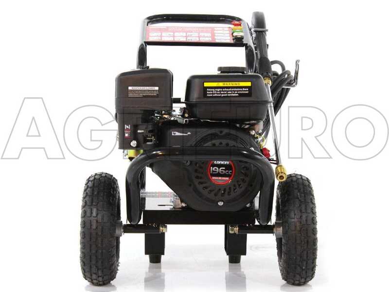 GeoTech Pro PWP 12/205 ZW Petrol Pressure Washer with 196 cc Loncin petrol engine