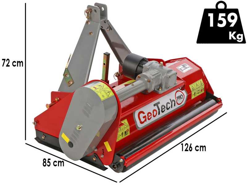 GeoTech Pro  LFM115 - Tractor-mounted Flail Mower - Light Series