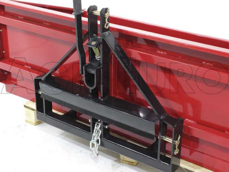 GeoTech PRO TB210 Tractor-mounted Tipping Metal Transport Box - Lifting Bucket