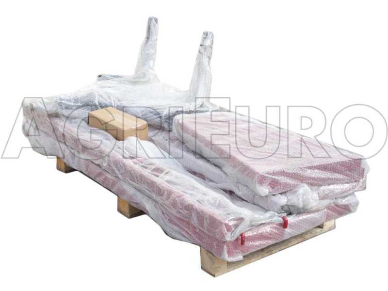 GeoTech PRO TB210 Tractor-mounted Tipping Metal Transport Box - Lifting Bucket