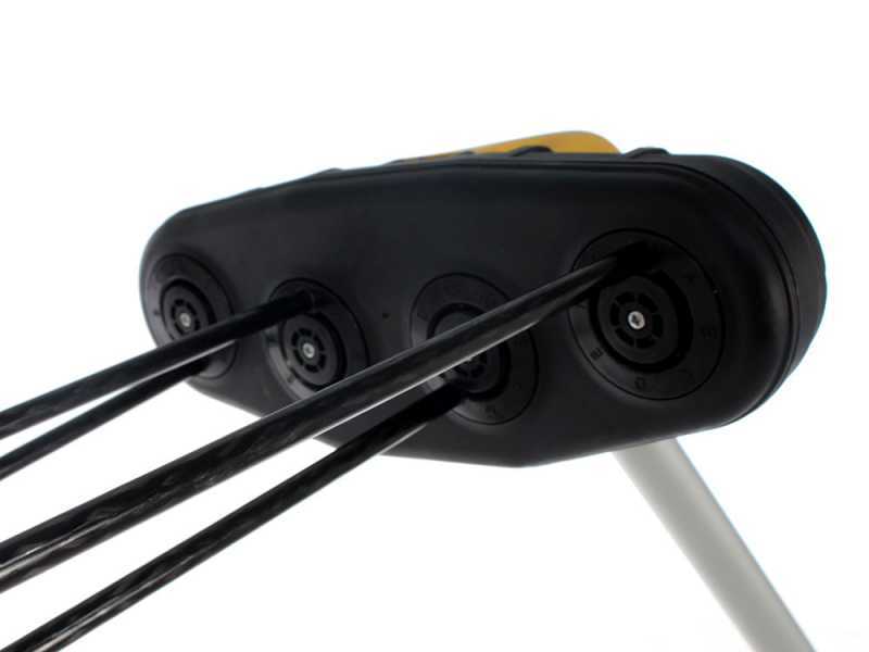 Volpi Giulivo 4YOU - Electric Battery-powered Olive Harvester - 240-370 cm - Olive Shaker on Pole + Extension