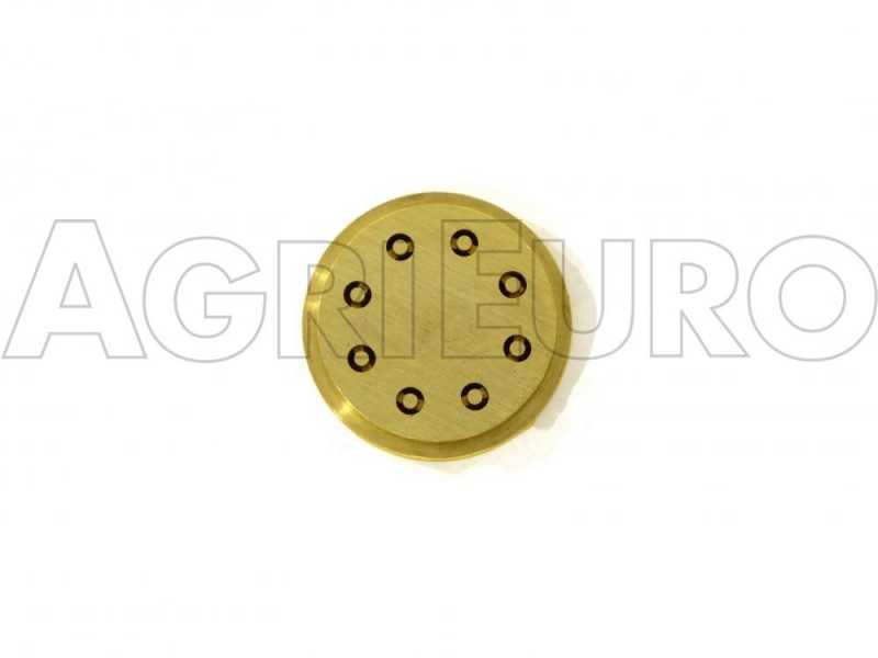 Brass Pasta Die for 5 mm MACCHERONCINI. Specific for New O.M.R.A. Pasta Makers