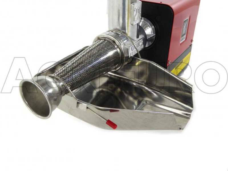 New O.M.R.A. Miniprofessional 3 -Tomato Press with 250W Electric Motor - 220V