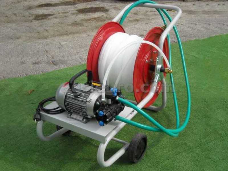 Comet MC 18 single-phase motor and trolley electric spraying pump kit