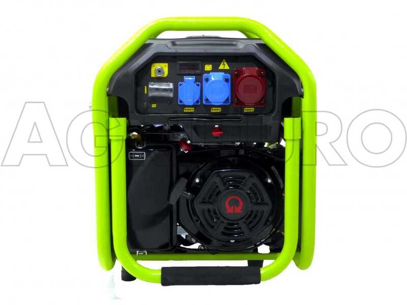 Pramac PX 8000 - Wheeled Power Generator with AVR 4.8 kW - Continuous 4 kW Three-phase